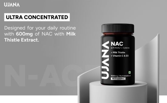 Picture of NAC N-Acetyl-L-Cysteine 600mg with Milk Thistle, Vitamin C, D3 & Zinc